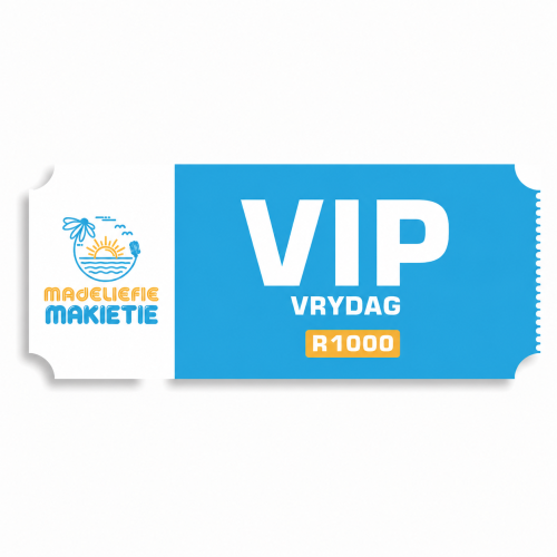 VIP Vrydag Kaartjie